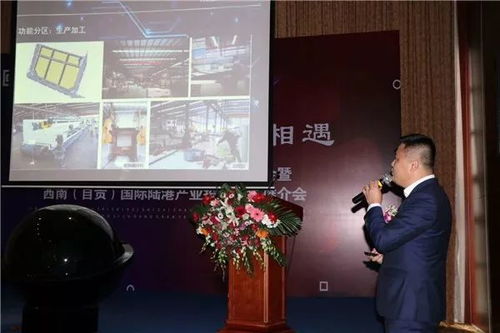 川南生態智慧石材產業園產品發布會暨西南 自貢 國際陸港產業投資環境推介會圓滿完成